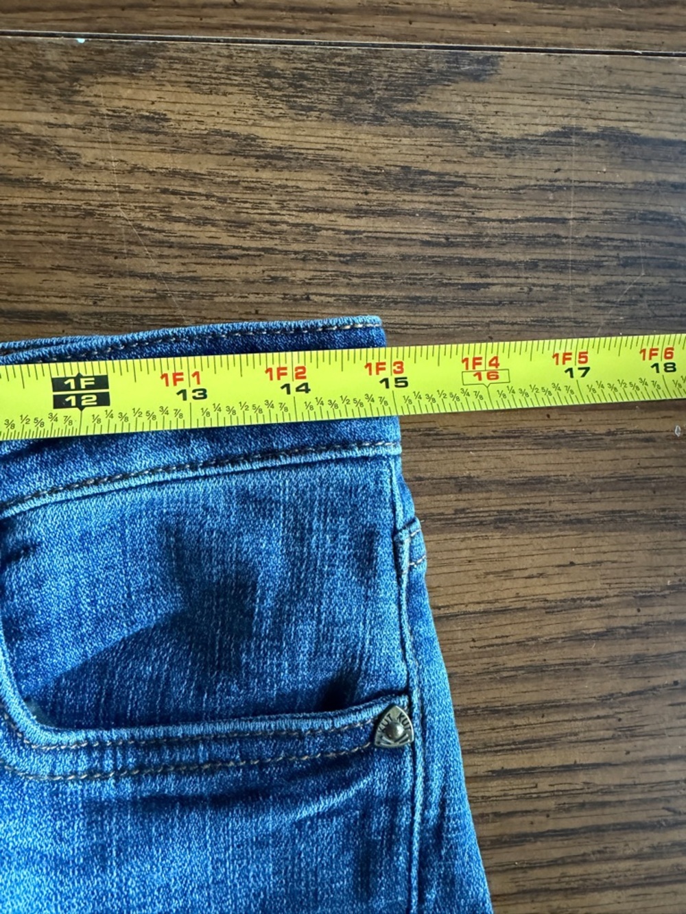 Kut from the Kloth Distressed Denim Slim Stretch Jeans Size 2 - Picture 7 of 7